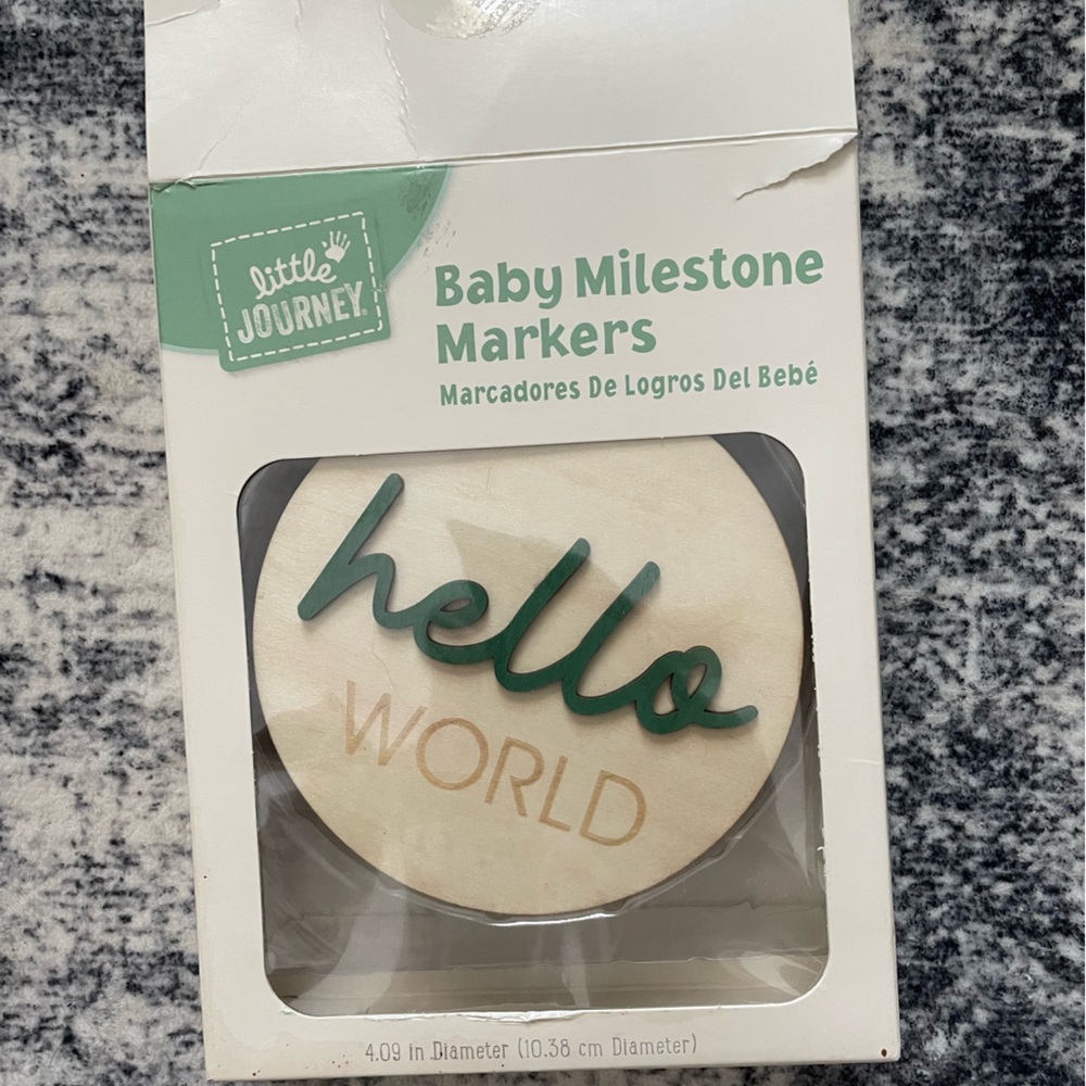 Baby Milestone Markers